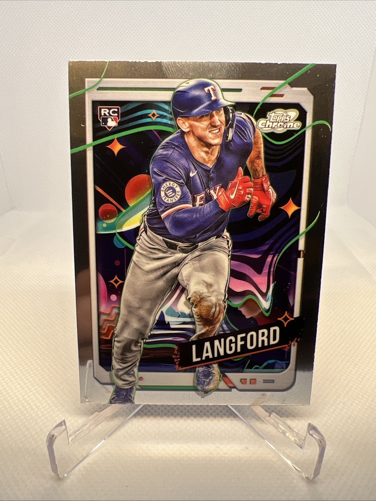 2024 Topps Chrome Cosmic #139 Wyatt Langford RC