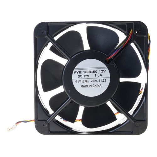 15050 Exhaust Fan Large Airflow 12V Cooling Fan 15CM DC12V 1.5A for Electronics - Afbeelding 11 van 11