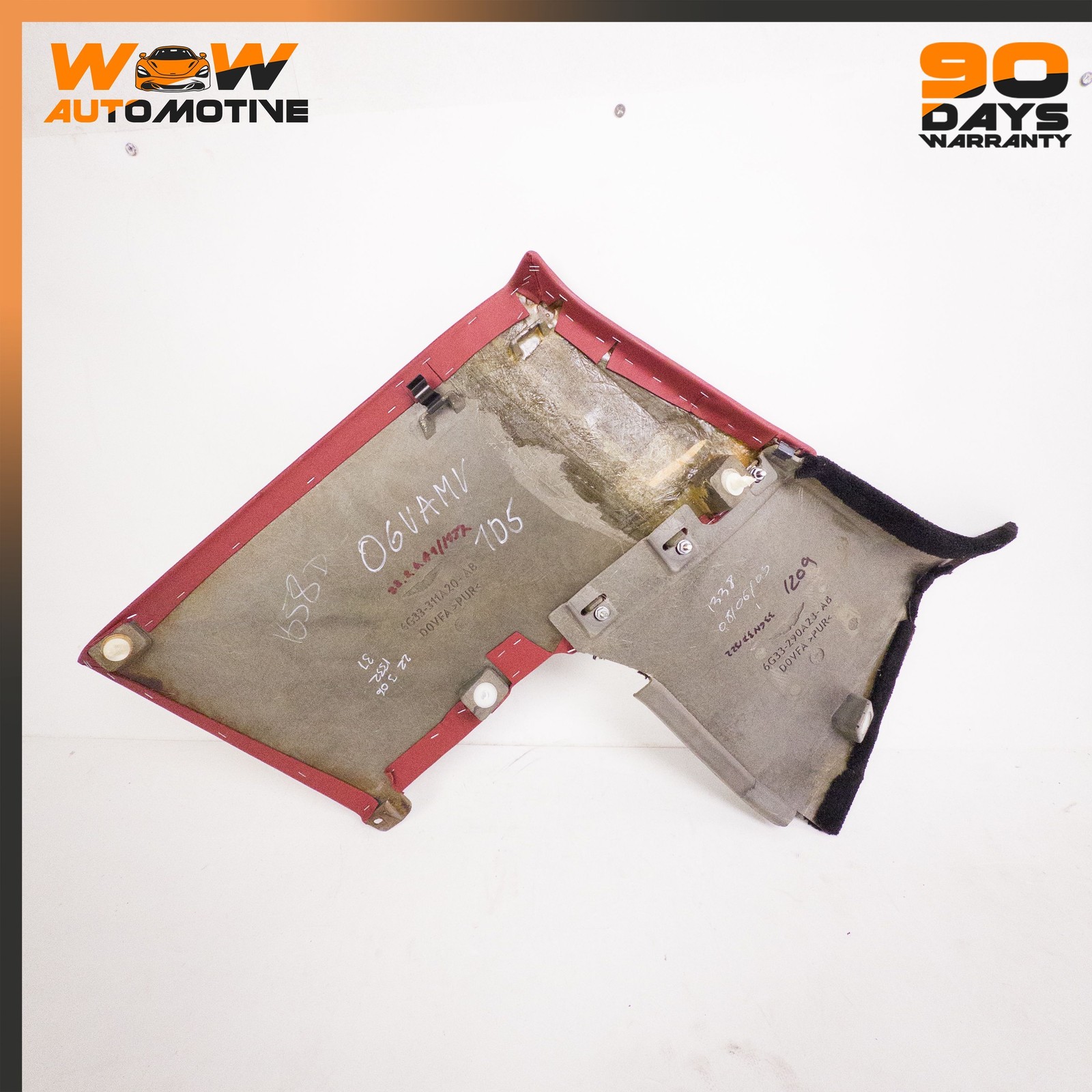 06-16 ASTON MARTIN V8 VANTAGE REAR RIGHT LEFT TRUNK SHELF TRIM PANEL SET OEM