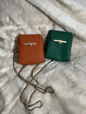 Two Hand Bags For Women/Girls By The Vitebag marc Jacobs With Green/Orange /6x7