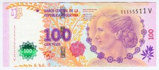 2012 Argentina 100 Pesos 11155511 V Eva Peron s Commemorative Banknotes