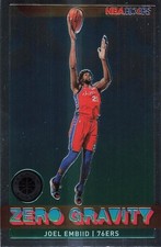 2019-20 Panini Joel Embiid Hoops Premium Stock Zero Gravity