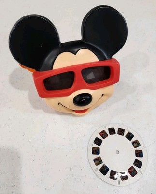 Vintage Mickey Mouse Face 3D View-Master Viewer & Film The Walt Disney Company