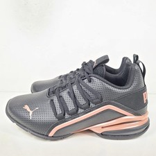 Puma Women's Training Shoes SoftFoam 376679-01 Black/Pink Sz 4.5C