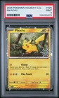 Pikachu PSA 9 Holiday Calendar 025 Pokemon Card-79