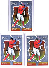 MARCELO MAYER (3) 2025 PANINI SELECT CERTIFIED ROOKIE CARDS # 14 BOSTON RED SOXS