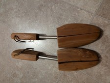 VTG Rochester Shoe Tree Co Travel Tree Shoe Keepers Stretcher Wood 5 Split Toe