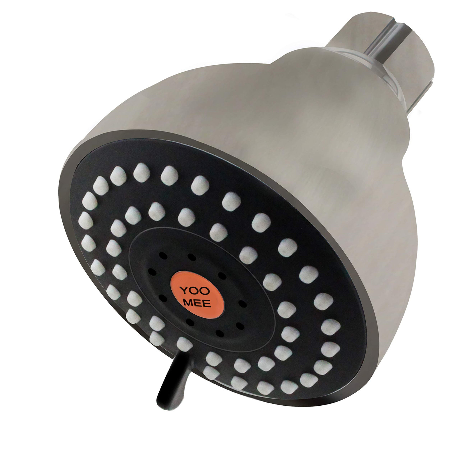 High Pressure Fixed Shower Head - Strong Powerful Pressure Boosting against L...