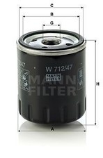 MANN-FILTER Ölfilter für ALPINE RENAULT