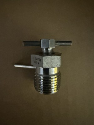 Anderson Greenwood VAS-4 Series VA 1/2'' NPT Bleed Plug Valve 316-Stainless Steel