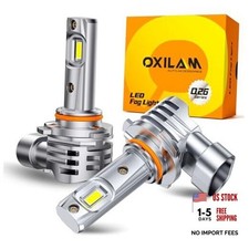 H-B3 9005 LED Fog Light Bulb, 800 Brightness, 6500K Cool White, 1:1 9005 HB3