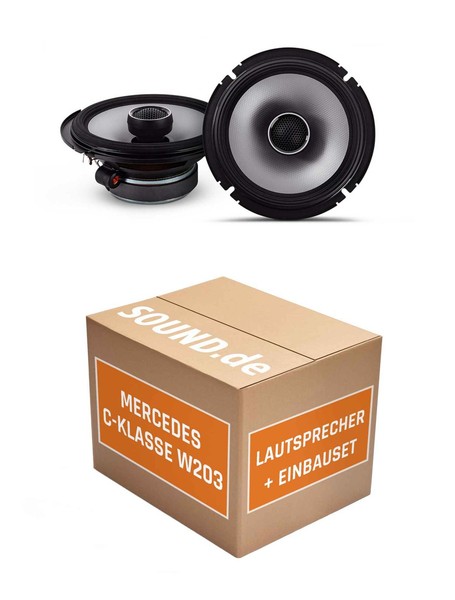 Lautsprecher Boxen Vorne Alpine S2-S65 FüR Mercedes C-Klasse W 203 Limousine Paa-image