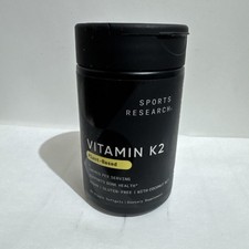 Vitamin K2-MK-7, 100mcg Per Serving-With Coconut Oil -60 Veggie Softgels