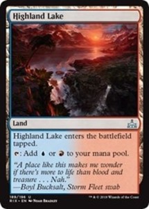 Highland Lake (189) Rivals of Ixalan - Uncommon Land
