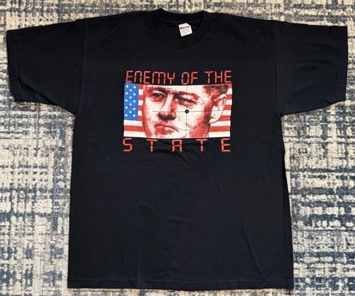 90s Don Rock Enemy Of The State Exterminate With Ext 1990s vintage concert t-shirt, vintage, single stitch, B+ condition