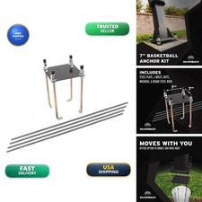 Silverback B1030 7" Basketball Hoop Anchor Kit for Silverback, Goaliath