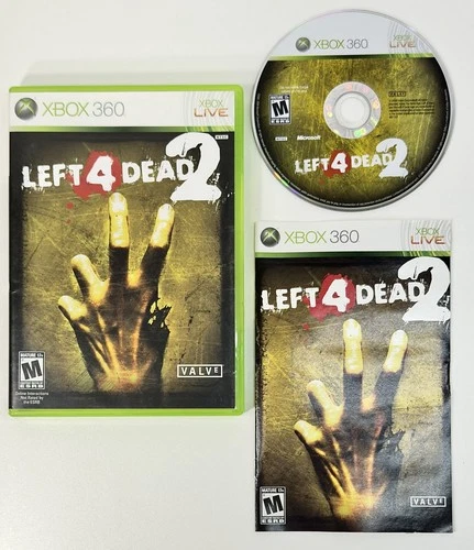 Left 4 Dead 2 (Xbox 360, 2009) COMPLETE! FREE SHIPPING!