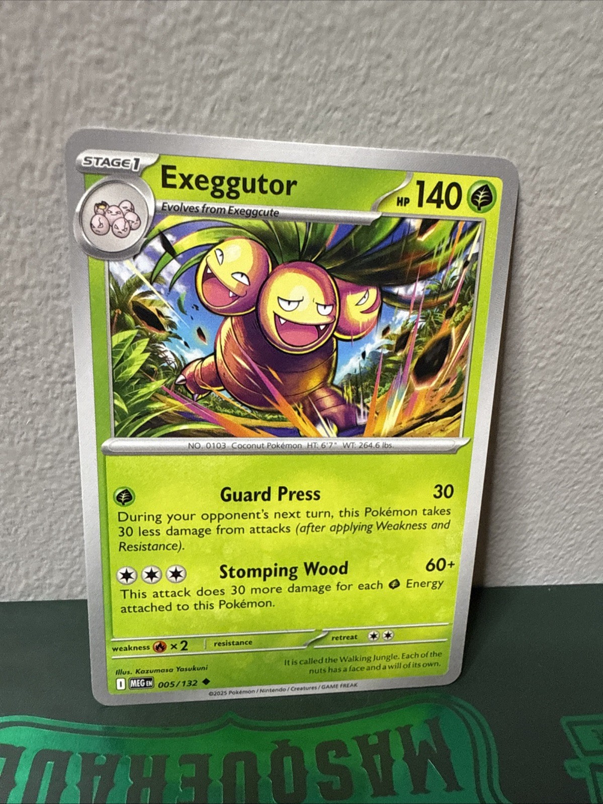 Exeggutor 005/132 - Mega Evolution - Pokemon - NM/M English