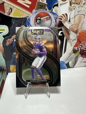 Justin Jefferson 2024 Panini Select 174 Premier Level Base