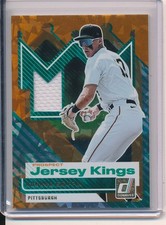 2025 Donruss Baseball Konnor Griffin- ORANGE ICE ROOKIE JERSEY KINGS PIRATES