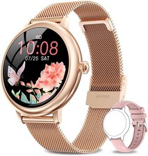 AKUMAKA Smartwatch Donna con Funzione Femminile, 1.09" HD Smart Watch...