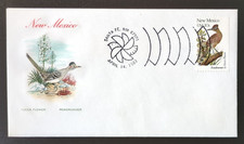 20 c State Birds & Flowers: New Mexico # 1983 FDC 1982 House of Farnam