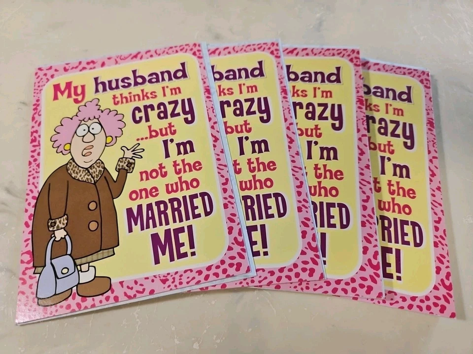 Aunty Acid Anniversary Funny Humor Leanin Tree Greeting Card (10) - Image 3 of 4