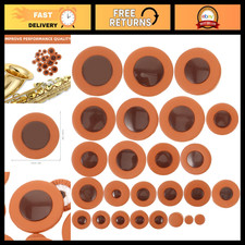 25pc Leather Alto Saxophone Pad Replacement Kit - 14 Multi-Sizes, Durable Easy