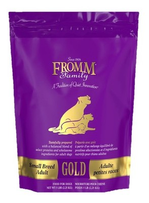 Fromm Small Breed Dog Adult Gold Food 5#