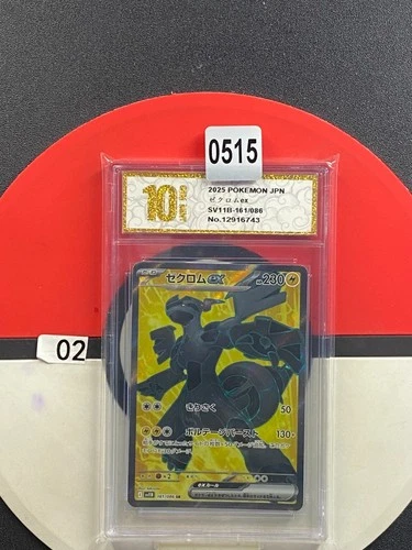 Zekrom EX SR SV11B 161/086 Black Bolt - Pokemon Card Japanese  Grade 10