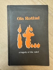 If: A Tragedy of the Ruled - Ola Rotimi - Paperback 1983 - RARE - FIRST EDITION