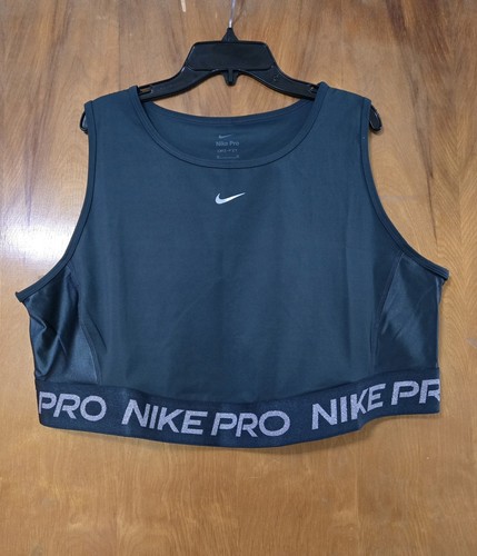 Nwt Nike Pro Dri-Fit Plus  Cropped Top Women's  $45  Size 3X - Picture 2 of 5