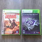 Xbox 360 Game Lot Saints Row The Third & Rainbow Six Vegas 2 CIB Bundle Tested