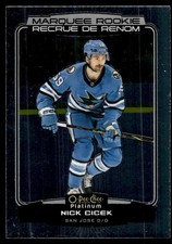 2022-23 O-Pee-Chee Platinum Marquee Rookies Nick Cicek RC #274