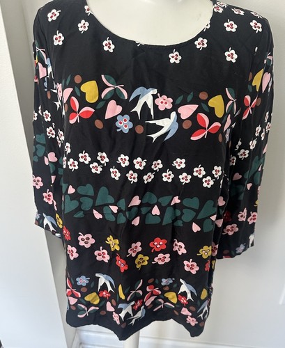 Boden Aria Folklore Blusa Multicolore 14
