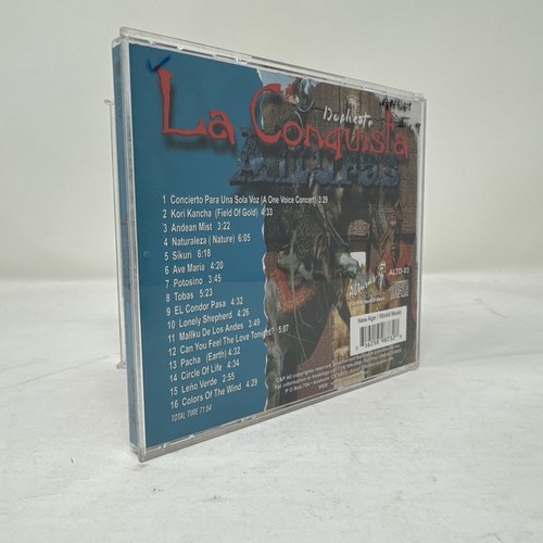 ALTURAS - LA CONQUISTA CD - NEW AGE WORLD MUSIC - Imagen 3 de 3