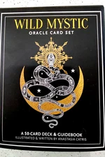 Wild Mystic Oracle Card Deck : A 50-Card Deck and Guidebook by Anastasia Catris