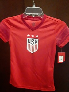 red us women's soccer jersey