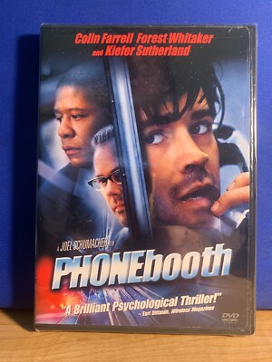 Phone Booth (DVD) w/Katie Holmes  ..widescreen    BRAND NEW & SEALED!