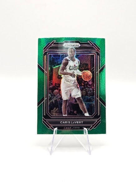Caris LeVert 2022-23 Panini Prizm Green Prizm #77 Cavaliers