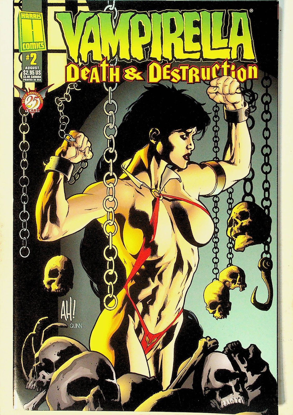 Vampirella Death & Destruction #2 1996 - Adam Hughes Cover - Beautiful