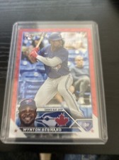 2023 Topps Update Red Ice #US293 Wynton Bernard RC (Blue Jays) 128/199