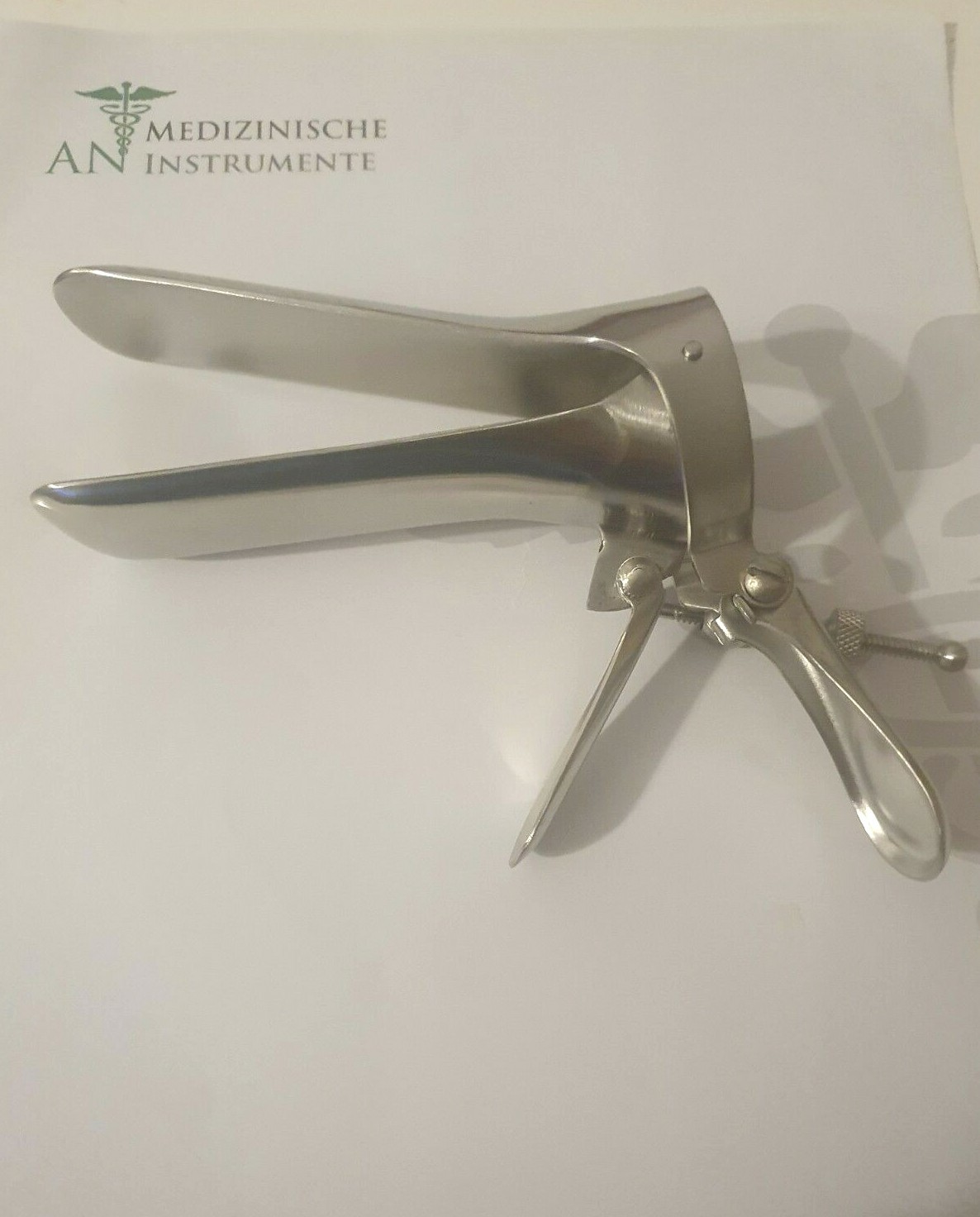 Spekulum GUSCO VAGINAL ScheidenSpekula Größen Large matt Entenschnabel