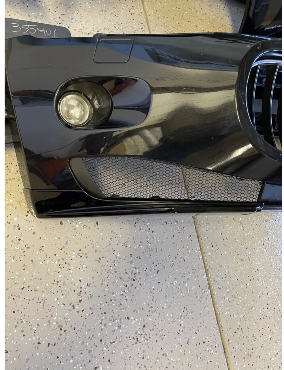 Maserati Granturismo Splitter MC Style Painted Nero Black