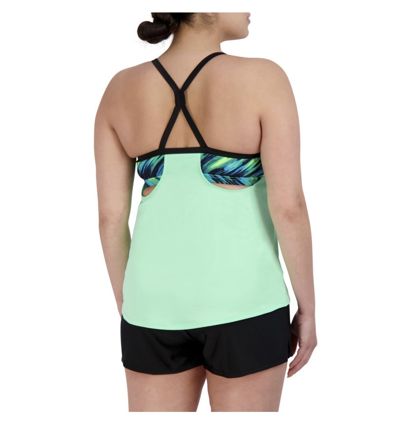 ZeroXposur Ladies Scuba Tankini Swimsuit Large Brand New eBay
