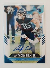 2021 Score Signatures Anthony Firkser #186 Auto