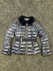 Ted Baker Yelta Quilted Down Jacket Navy Womens in UK 10 USED