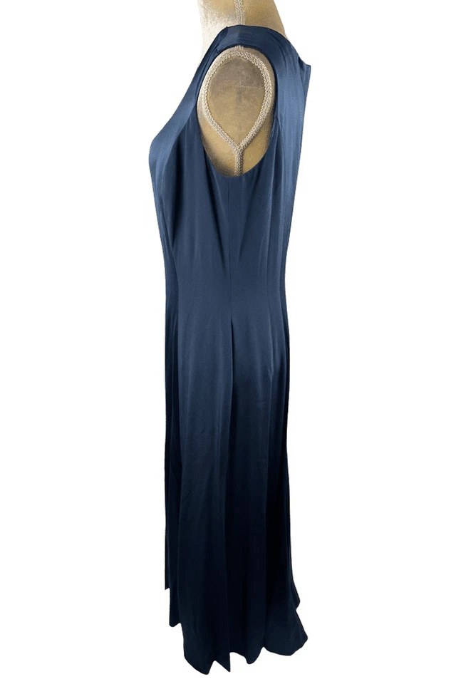 B Michael women's blue long dress size 10 - Image 3 of 4