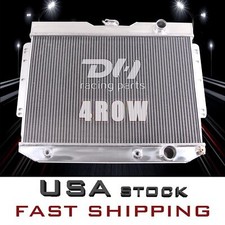 4row Aluminum Radiator For 1959-1965 Chevy Impalael Caminochevellebiscayne V8