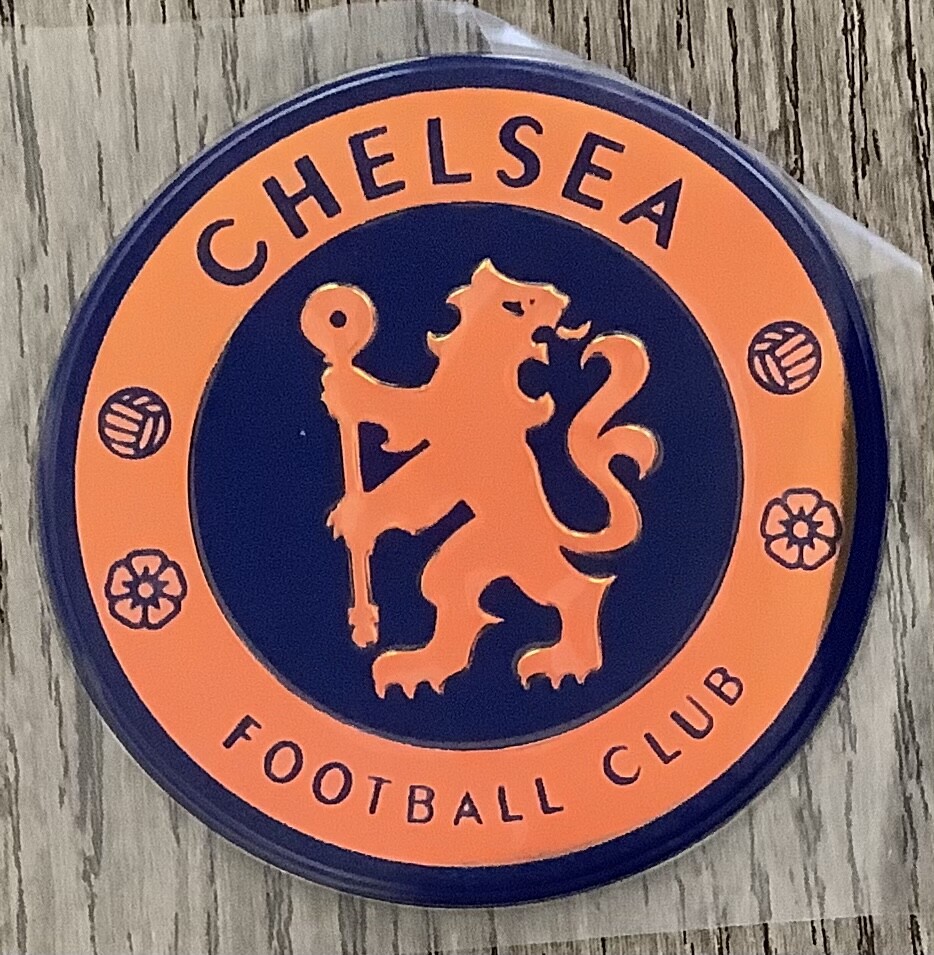 The Carat Shop Chelsea Football Club - Collar con escudo dorado, talla única, Zinc, No es una piedra preciosa
